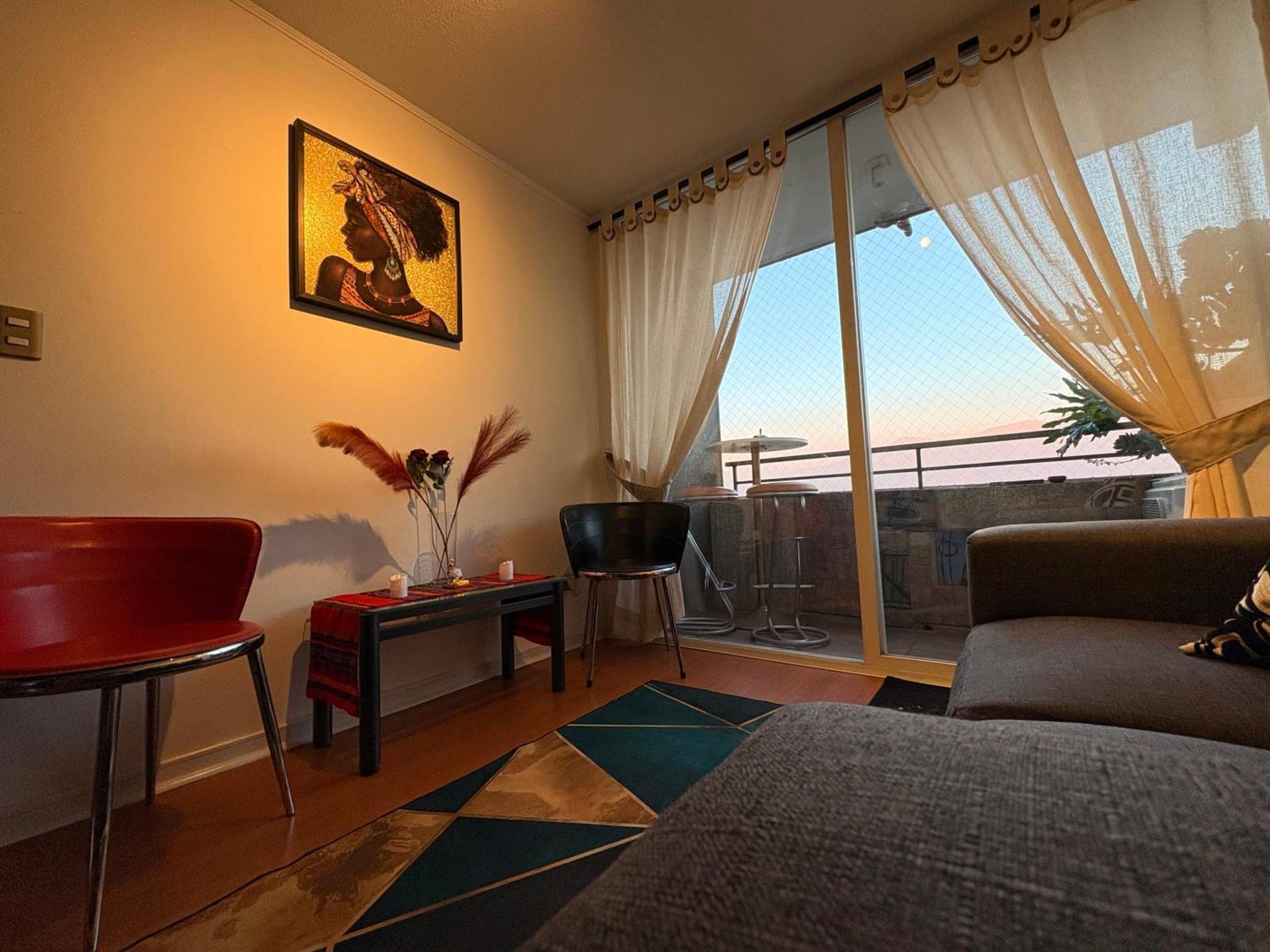 Apartment Amazing View Of Con Calefaccion Y Estacionamiento Interior Santiago